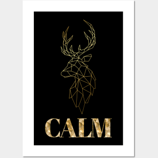 Keep Calm Deer Posters and Art